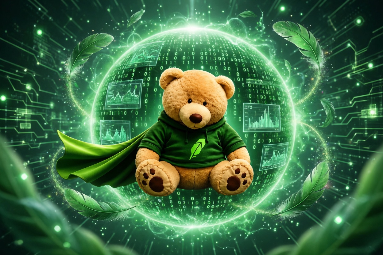 Data Bear high five spirit