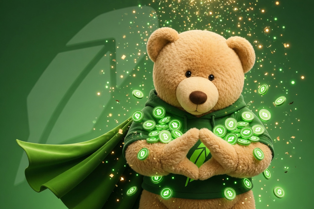 Data Bear on candlestick