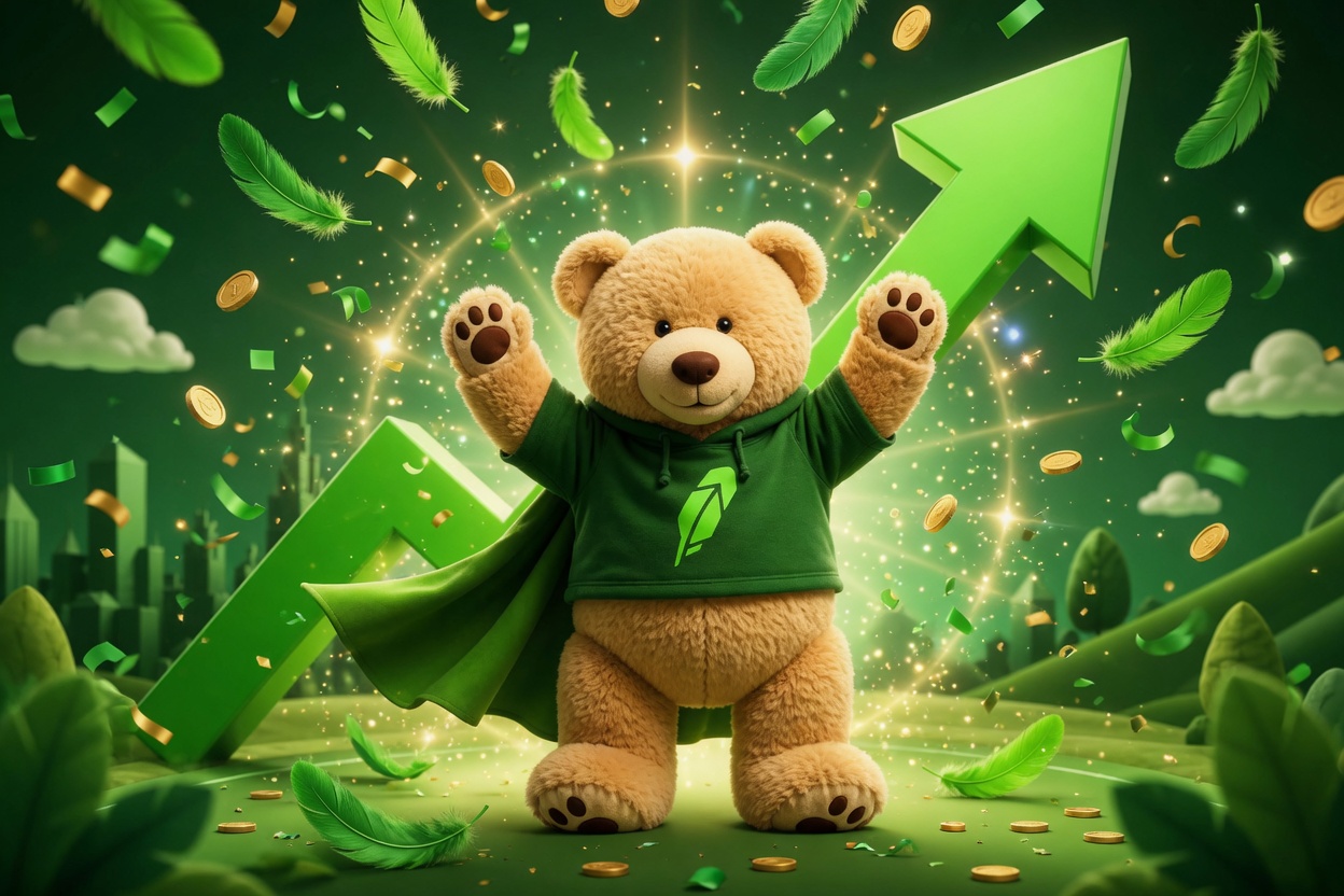 Data Bear on throne